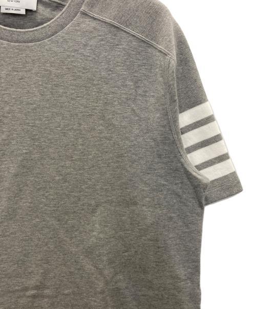 Thom Browne（トムブラウン）Thom Browne (トムブラウン) 4-BAR Tシャツ グレー サイズ:3の古着・服飾アイテム