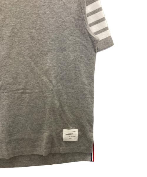 Thom Browne（トムブラウン）Thom Browne (トムブラウン) 4-BAR Tシャツ グレー サイズ:3の古着・服飾アイテム
