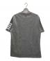 Thom Browne (トムブラウン) 4-BAR Tシャツ グレー サイズ:3：22000円
