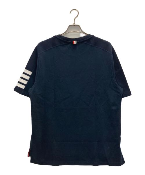 Thom Browne（トムブラウン）Thom Browne (トムブラウン) 4-BAR Tシャツ ネイビー サイズ:4の古着・服飾アイテム