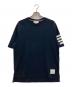 Thom Browne（トムブラウン）の古着「4-BAR Tシャツ」｜ネイビー