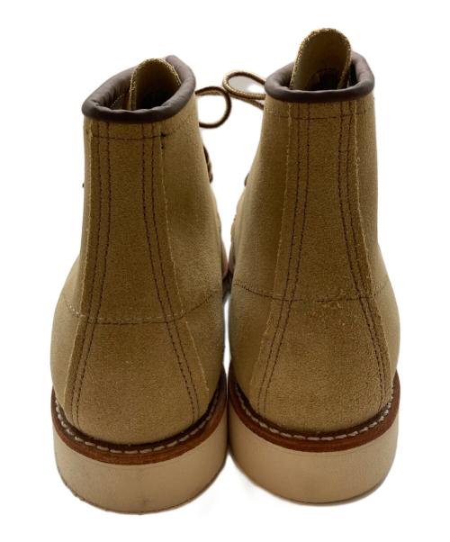RED WING（レッドウィング）RED WING (レッドウィング) 6-inch Classic Moc ベージュ サイズ:27㎝の古着・服飾アイテム