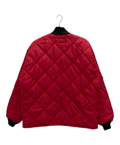 DICKSON（ディクソン）DICKSON (ディクソン) キルティングジャケット レッド サイズ:Lの古着・服飾アイテム