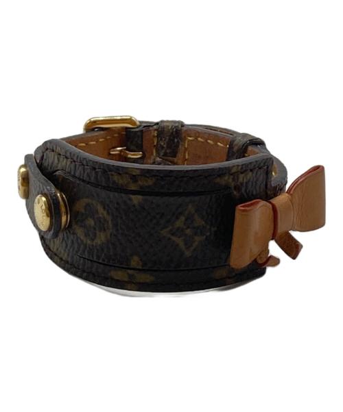 LOUIS VUITTON（ルイ ヴィトン）LOUIS VUITTON (ルイ ヴィトン) ブラスレ ポルトアドレス ブレスレット ブラウンの古着・服飾アイテム