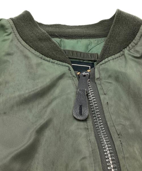 ALPHA（アルファ）ALPHA (アルファ) MA-1ジャケット オリーブ サイズ:Lの古着・服飾アイテム