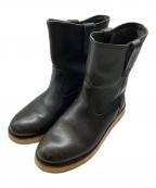 Around The Shoesアラウンドザシューズ）の古着「ペコスブーツ」｜ブラック