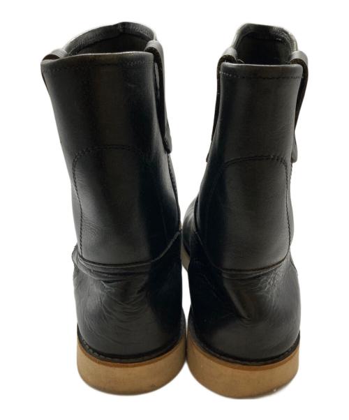 Around The Shoes（アラウンドザシューズ）around the shoes (アラウンドザシューズ) ペコスブーツ ブラック サイズ:表記無しの古着・服飾アイテム