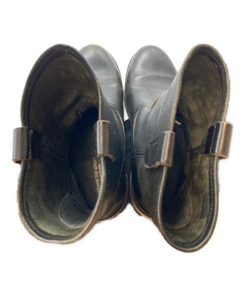 Around The Shoes（アラウンドザシューズ）around the shoes (アラウンドザシューズ) ペコスブーツ ブラック サイズ:表記無しの古着・服飾アイテム