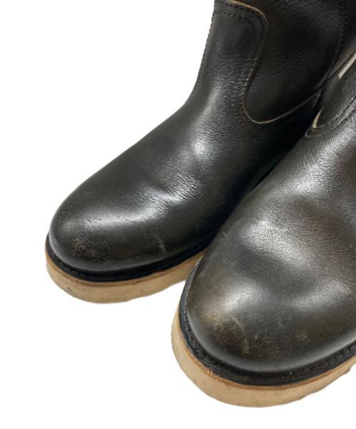 Around The Shoes（アラウンドザシューズ）around the shoes (アラウンドザシューズ) ペコスブーツ ブラック サイズ:表記無しの古着・服飾アイテム