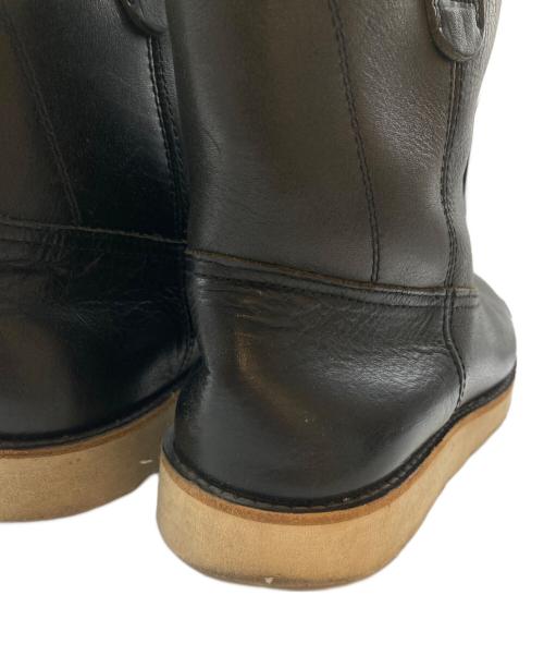 Around The Shoes（アラウンドザシューズ）around the shoes (アラウンドザシューズ) ペコスブーツ ブラック サイズ:表記無しの古着・服飾アイテム