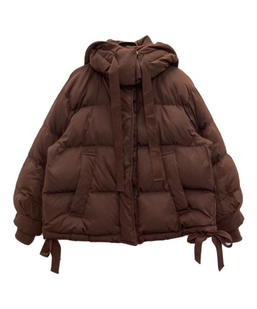 Snidel（スナイデル）Snidel (スナイデル) ダウンジャケット ブラウン サイズ:Sの古着・服飾アイテム