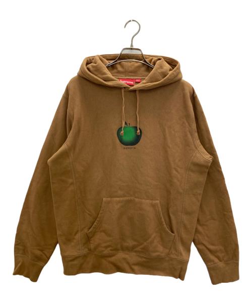SUPREME（シュプリーム）Supreme (シュプリーム) 19SS Apple Hooded Sweatshirt ブラウン サイズ:Ｍの古着・服飾アイテム
