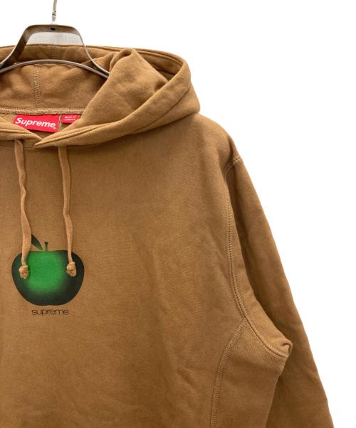 SUPREME（シュプリーム）Supreme (シュプリーム) 19SS Apple Hooded Sweatshirt ブラウン サイズ:Ｍの古着・服飾アイテム