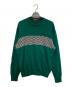 Supreme（シュプリーム）の古着「18SS Checkered Crewneck Sweater」｜グリーン