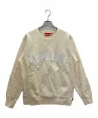 SUPREMEシュプリーム）の古着「Arc Logo Crewneck Sweatshirt」｜ベージュ