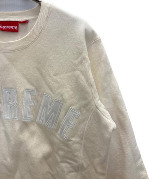SUPREME（シュプリーム）SUPREME (シュプリーム) Arc Logo Crewneck Sweatshirt ベージュ サイズ:Sの古着・服飾アイテム