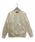 SUPREME（シュプリーム）の古着「Arc Logo Crewneck Sweatshirt」｜ベージュ