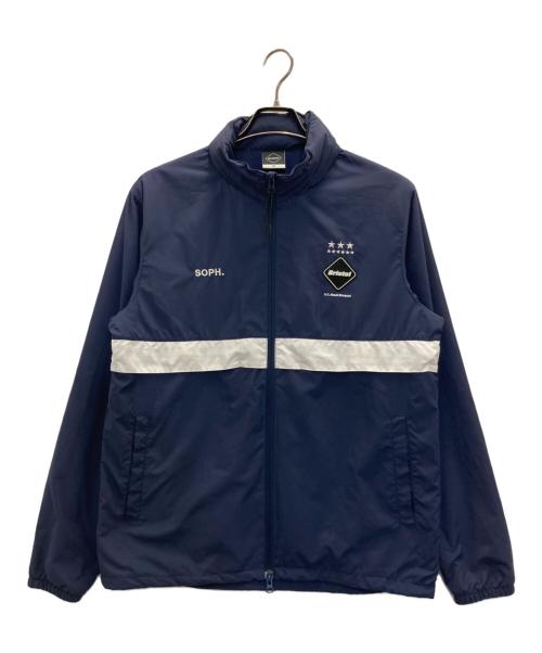 F.C.R.B.（エフシーレアルブリストル）F.C.R.B. (エフシーレアルブリストル) SOPH. (ソフ) PACKABLE STAND COLLAR JACKET ネイビー サイズ:Ｍの古着・服飾アイテム