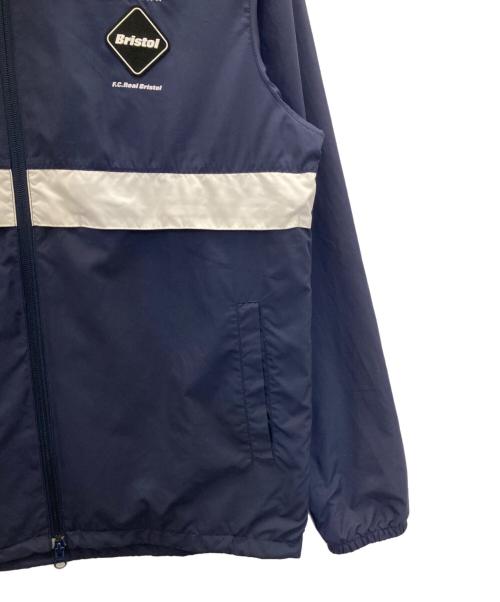 F.C.R.B.（エフシーレアルブリストル）F.C.R.B. (エフシーレアルブリストル) SOPH. (ソフ) PACKABLE STAND COLLAR JACKET ネイビー サイズ:Ｍの古着・服飾アイテム