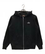 SUPREME×UNDERCOVERシュプリーム×アンダーカバー）の古着「16AW Generation Fuck You Zip Hoodie」｜ブラック