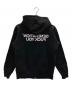 Supreme (シュプリーム) UNDERCOVER (アンダーカバー) 16AW Generation Fuck You Zip Hoodie ブラック サイズ:S：18000円