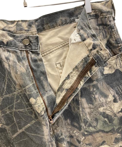 Wrangler（ラングラー）Wrangler (ラングラー) ダブルニーデニムパンツ オリーブ サイズ:W39の古着・服飾アイテム
