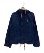 POLO RALPH LAURENポロ・ラルフローレン）の古着「ジップアップジャケット」｜ネイビー