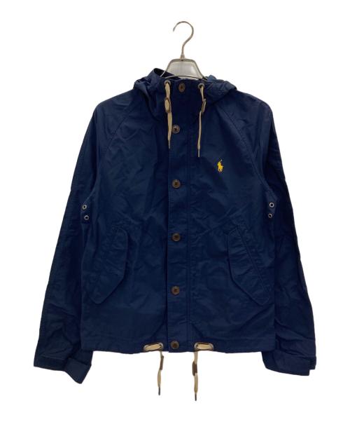 POLO RALPH LAUREN（ポロ・ラルフローレン）POLO RALPH LAUREN (ポロ・ラルフローレン) ジップアップジャケット ネイビー サイズ:XSの古着・服飾アイテム