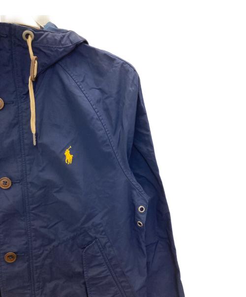 POLO RALPH LAUREN（ポロ・ラルフローレン）POLO RALPH LAUREN (ポロ・ラルフローレン) ジップアップジャケット ネイビー サイズ:XSの古着・服飾アイテム