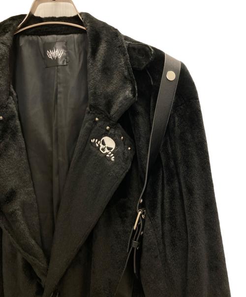 gamchu（ガムチュ）GAMCHU (ガムチュ) ボアジャケット ブラック サイズ:FREEの古着・服飾アイテム