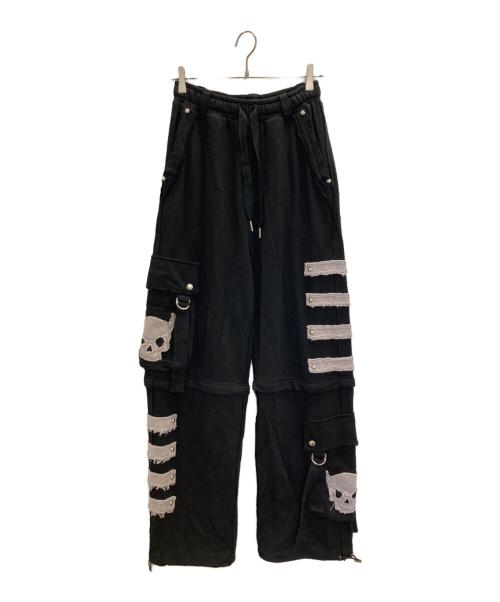 gamchu（ガムチュ）GAMCHU (ガムチュ) スウェットパンツ ブラック サイズ:FREEの古着・服飾アイテム