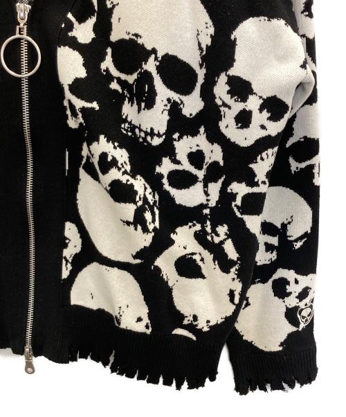 gamchu（ガムチュ）gamchu (ガムチュ) ジップカーディガン ブラック サイズ:FREEの古着・服飾アイテム
