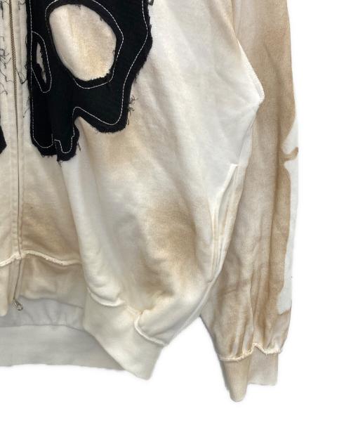 gamchu（ガムチュ）GAMCHU (ガムチュ) ジップパーカー ホワイト サイズ:FREEの古着・服飾アイテム