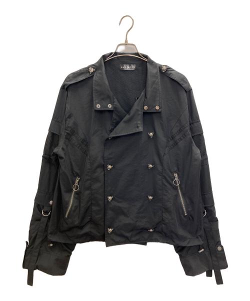 gamchu（ガムチュ）GAMCHU (ガムチュ) ナイロンジャケット ブラック サイズ:FREEの古着・服飾アイテム