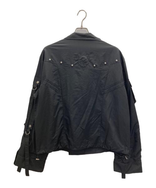 gamchu（ガムチュ）GAMCHU (ガムチュ) ナイロンジャケット ブラック サイズ:FREEの古着・服飾アイテム