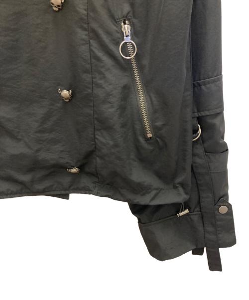 gamchu（ガムチュ）GAMCHU (ガムチュ) ナイロンジャケット ブラック サイズ:FREEの古着・服飾アイテム