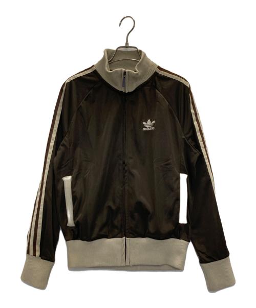 adidas（アディダス）adidas (アディダス) トラックジャケット ブラウン サイズ:170の古着・服飾アイテム
