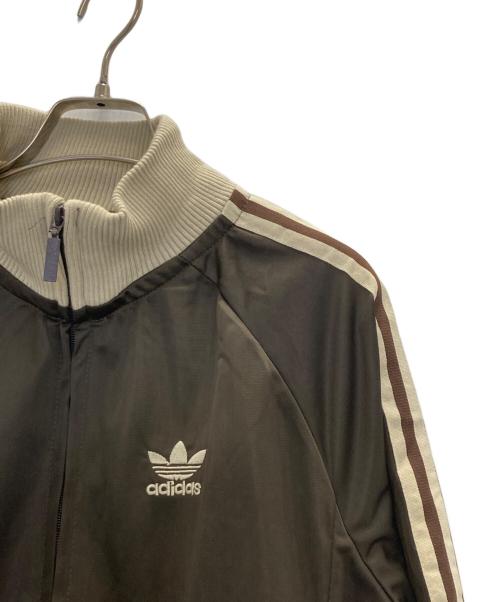 adidas（アディダス）adidas (アディダス) トラックジャケット ブラウン サイズ:170の古着・服飾アイテム