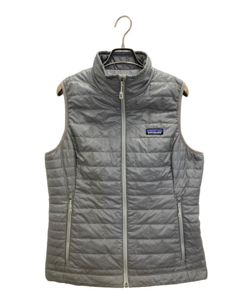 Patagonia（パタゴニア）Patagonia (パタゴニア) ナノパフベスト シルバー サイズ:Ｍの古着・服飾アイテム