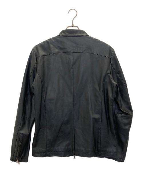 Lui's（ルイス）Lui's (ルイス) ラムレザージャケット ブラック サイズ:Lの古着・服飾アイテム