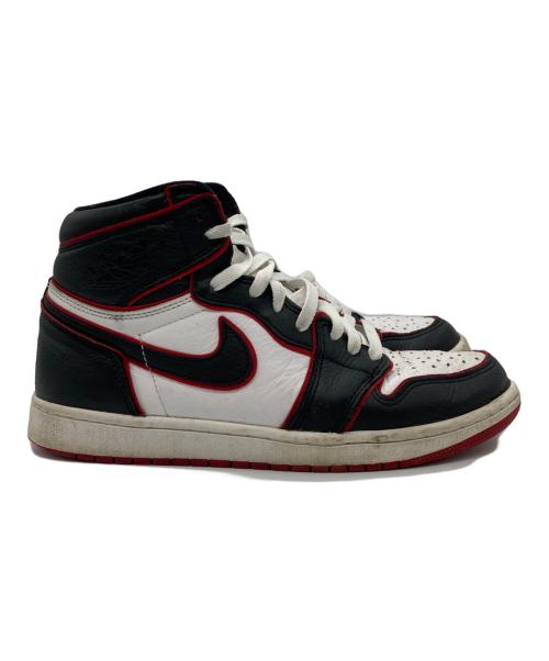 NIKE（ナイキ）NIKE (ナイキ) AIR JORDAN1 RETRO HIGH OG “BLOODLINE” ホワイト×ブラック サイズ:27.5㎝の古着・服飾アイテム