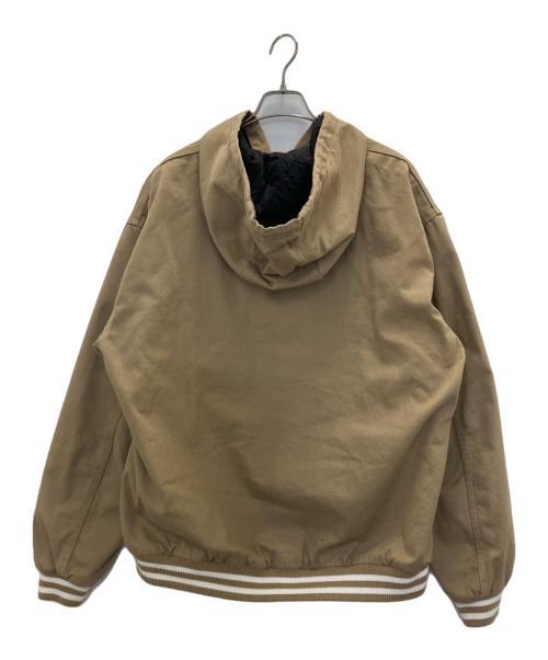 X-LARGE（エクストララージ）X-LARGE (エクストララージ) OLD OG HOODED WORK JACKET ベージュ サイズ:XLの古着・服飾アイテム