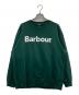 Barbour（バブアー）の古着「Basic sweat crew neck」｜グリーン