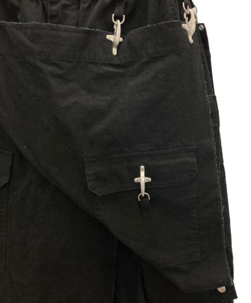 DANKE SCHON（ダンケ シェーン）Danke schon (ダンケ シェーン) カーゴパンツ ブラック サイズ:Sの古着・服飾アイテム