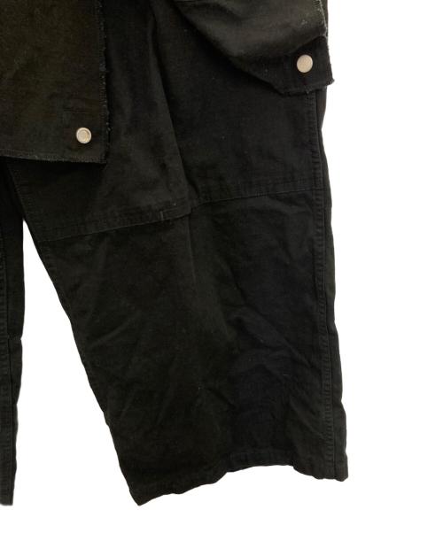 DANKE SCHON（ダンケ シェーン）Danke schon (ダンケ シェーン) カーゴパンツ ブラック サイズ:Sの古着・服飾アイテム