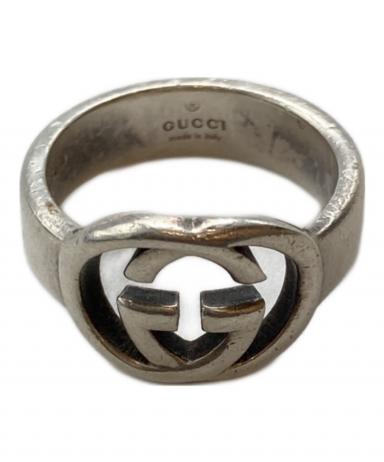 中古・古着通販】GUCCI (グッチ) インターロッキングGリング シルバー