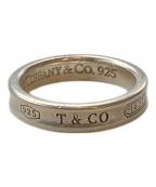 TIFFANY & Co.ティファニー）の古着「1837 ナローリング」｜シルバー