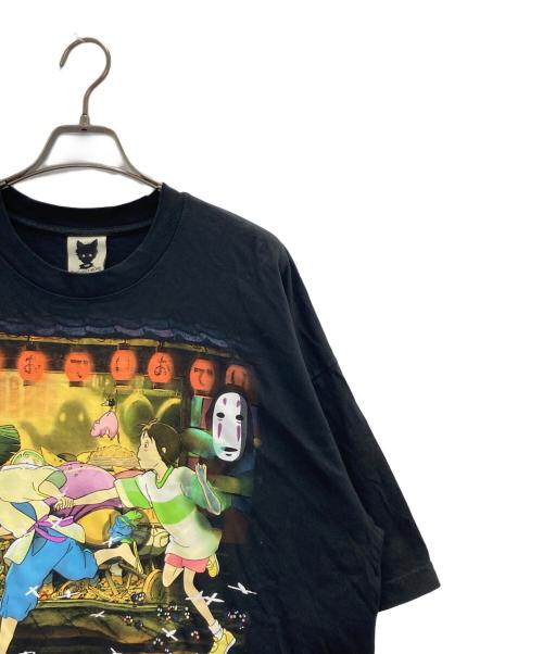 project mori（プロジェクト モリ）project mori (プロジェクト モリ) プリントTシャツ ブラック サイズ:XLの古着・服飾アイテム