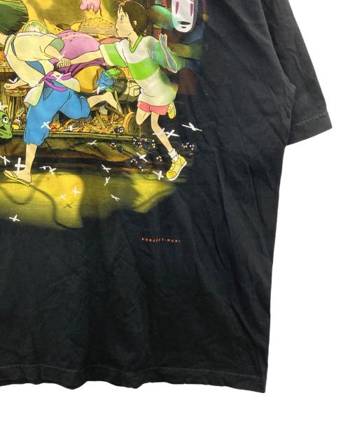 project mori（プロジェクト モリ）project mori (プロジェクト モリ) プリントTシャツ ブラック サイズ:XLの古着・服飾アイテム