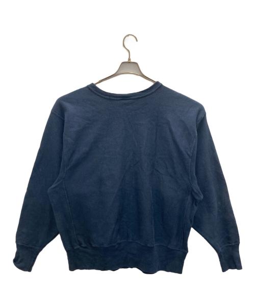 Champion REVERSE WEAVE（チャンピオン リバース ウィーブ）Champion REVERSE WEAVE (チャンピオン リバース ウィーブ) 00S ロゴプリントスウェット ネイビー サイズ:SIZE XLの古着・服飾アイテム